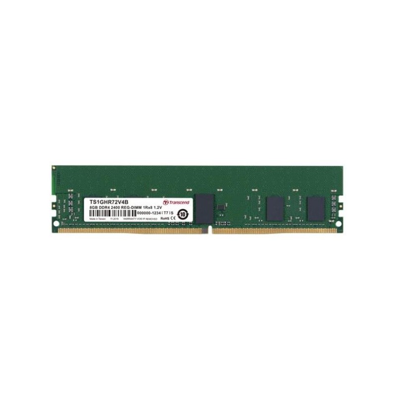 TRANSCEND 8GB DDR4 2400 REG-DIMM 1RX8