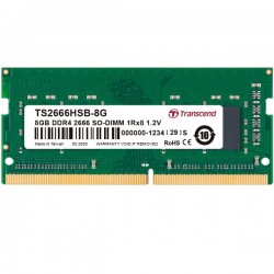 TRANSCEND 8GB DDR4 2666 SO-DIMM 1RX8 1.2V
