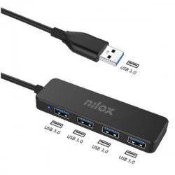 NILOX PC COMPONENTS HUB USB 4 PORTE USB 3.0