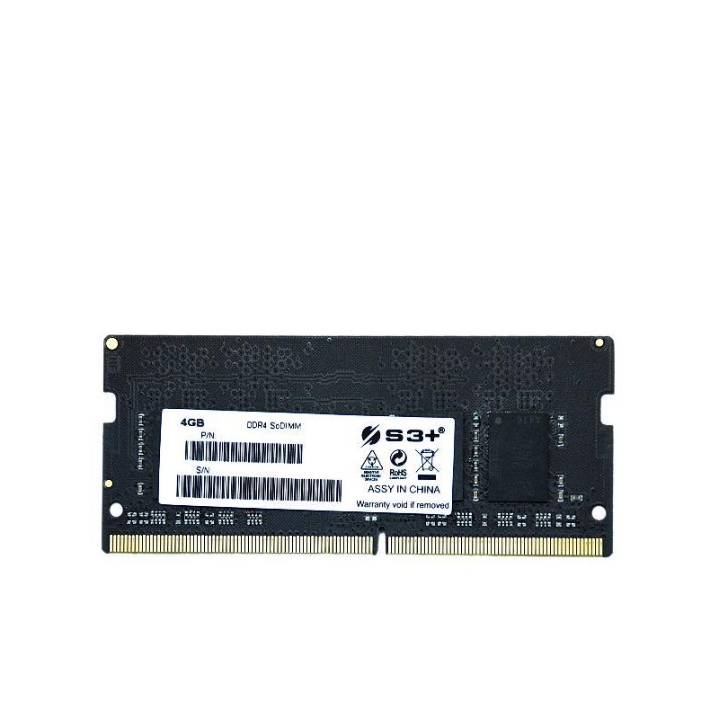 S3PLUS 4GB S3+ SODIMM DDR4 NON-E