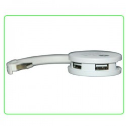 NEO HUB USB 2.0 - 4 PORTE - BIANCO